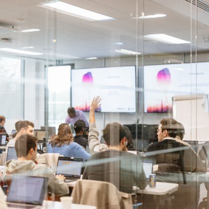 Foto de uma sala de aula SKEMA Business School