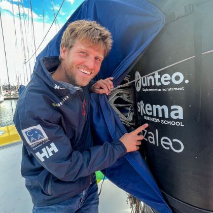 Benjamin Ferré, alumnus de SKEMA prendra le départ du prochain Vendée Globe