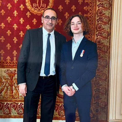 SKEMA student honoured by the Prefect of Paris for his bravery