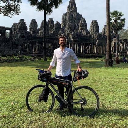 SKEMA alumnus' 17,000-km bicycle journey to raise funds for Coral Gardeners concluding soon