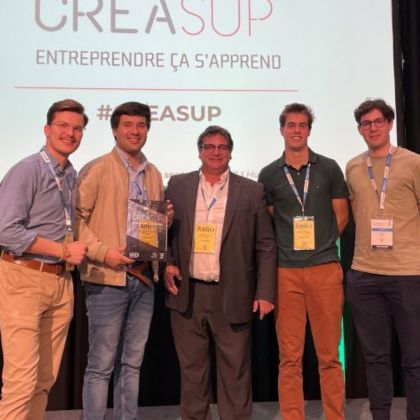 SKEMA students' social startup wins third prize at the CREA'SUP competition