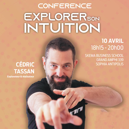 Conférence de Cédric Tassan : Explorer son intuition