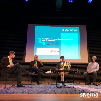 Aula inaugural de curso da SKEMA Brasil em parceria com a Faculdade Ciências Médicas de Minas Gerais 