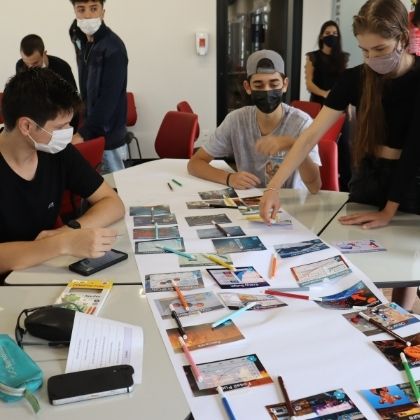 Climate Collage workshop at SKEMA Brazil