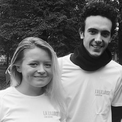 Two students seek funds to participate in London half marathon