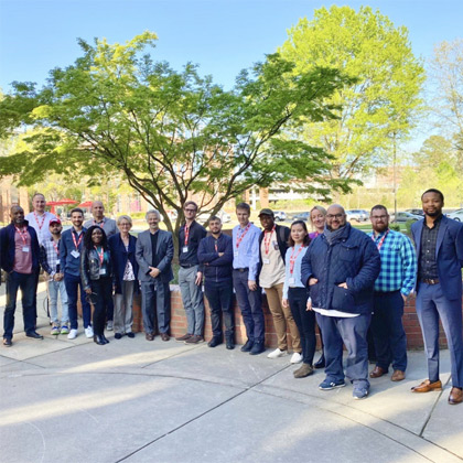 Les étudiants du Global Executive MBA sur le campus de Raleigh