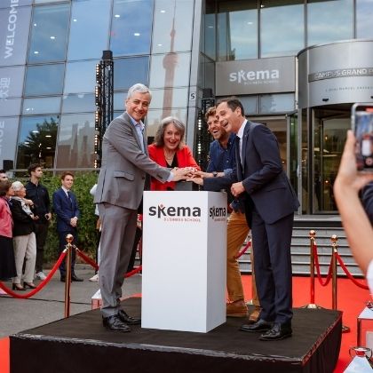 SKEMA Business School inaugural oficialmente o campus Grand Paris