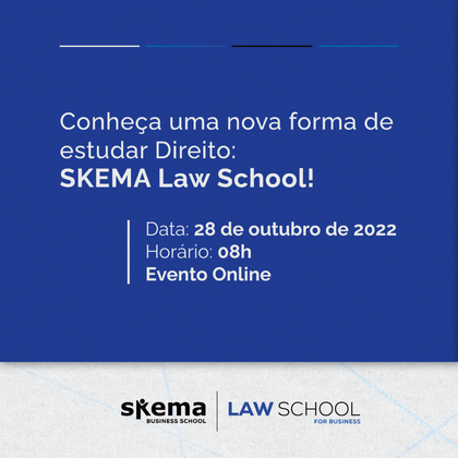 SKEMA Business School lança Escola de Direito no Brasil