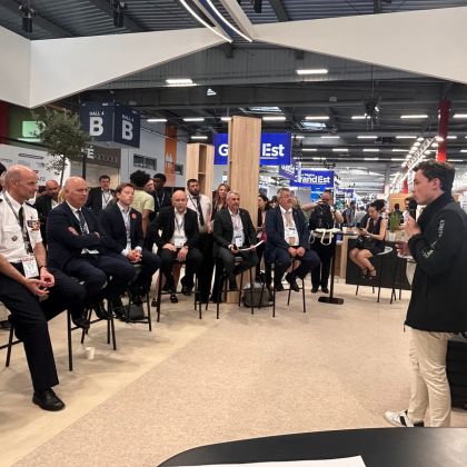 Mathieu Merian et ses exosquelettes au salon du Bourget et à Vivatech