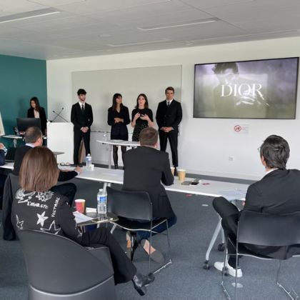 MSc Global Luxury and Management students participate in ‘retail challenge’