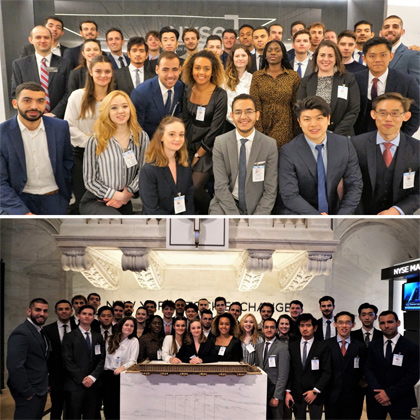 SKEMA US: "Surreal" finance trek in NYC for MSc Financial Markets and Investments students 