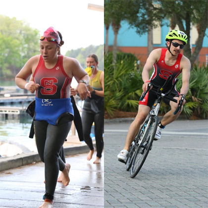 Les étudiants américains de SKEMA participent au championnat olympique de triathlon