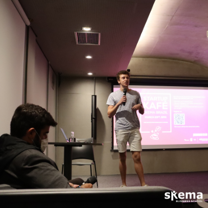 O que aconteceu no primeiro Startup KAFÉ de 2022 na SKEMA Brasil