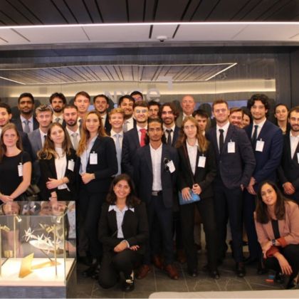 Des étudiants du MSc FMI en visite à la bourse de New-York