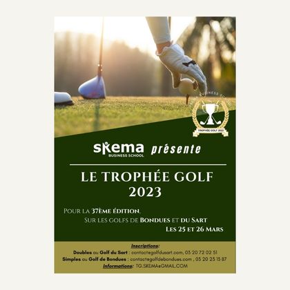 SKEMA Trophée Golf: alumni and students to test their skills