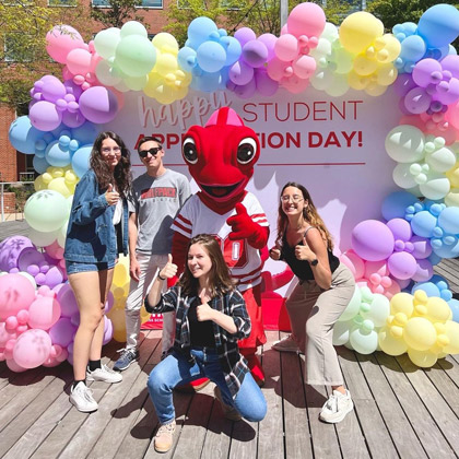 Student Appreciation Day on the USA campus