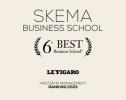 Classement Le Figaro Etudiant 2023 : SKEMA 6e meilleure école de commerce