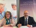 SKEMA Business School signs an agreement with Fondation Lenval